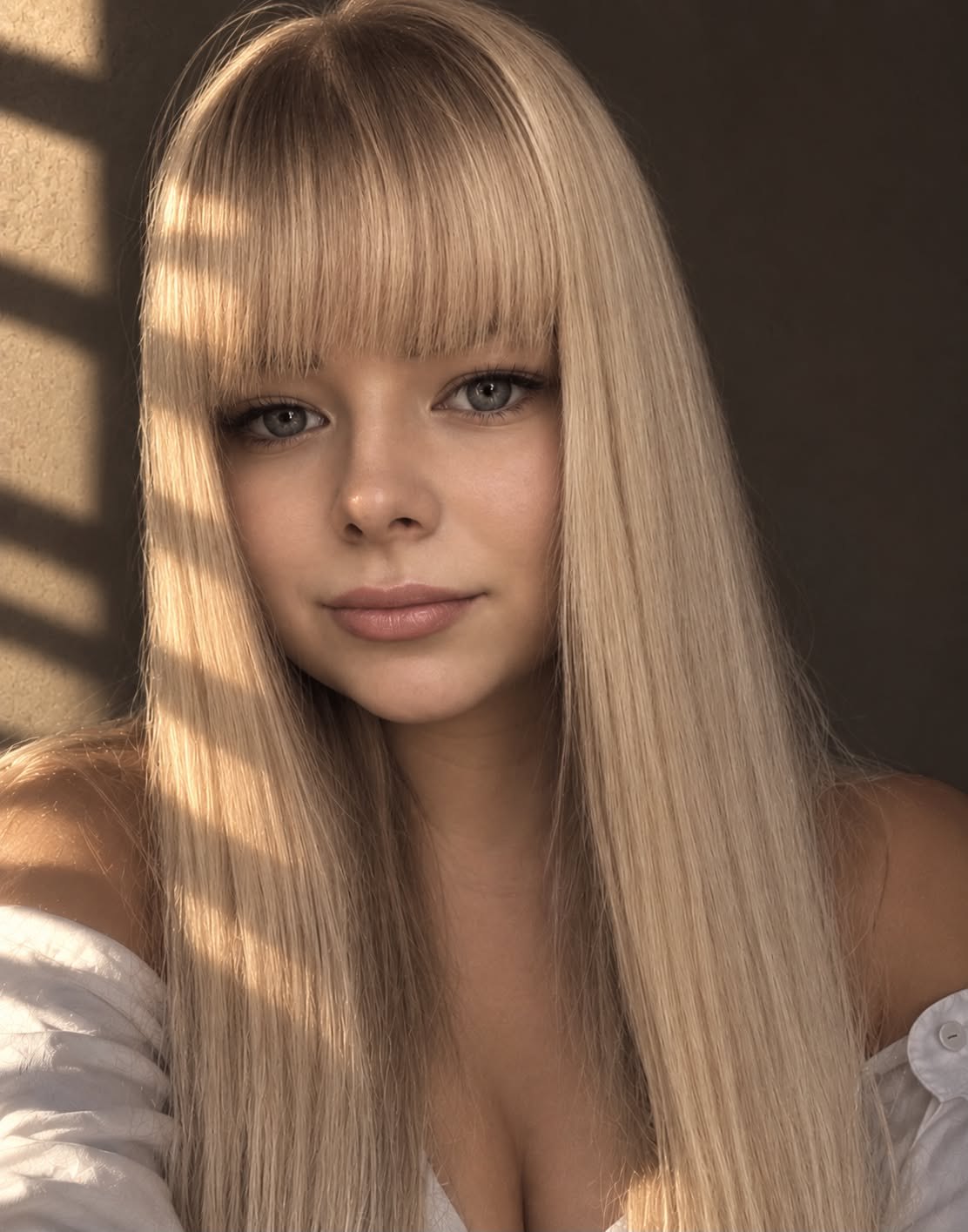 Anastazja, właścicielka Eleganza Brilante, w studiu w Zielonkach